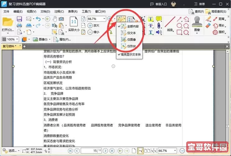 详细解析PDF编辑器如何编辑文本及格式调整技巧图2