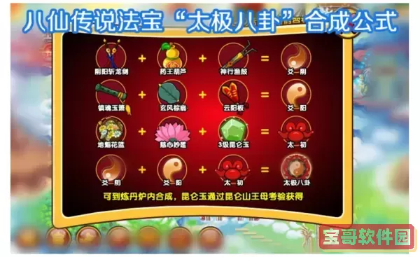 造梦西游3合成表-造梦西游3可以合成什么法宝图1