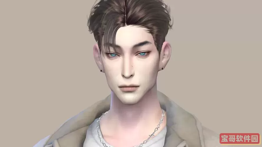 模拟人生4最好看的男npc图2