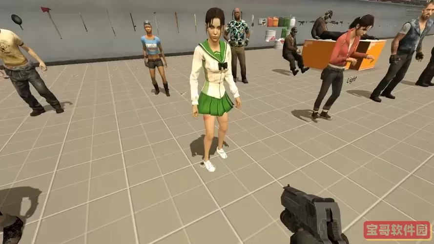 求生之路僵尸换美女图2