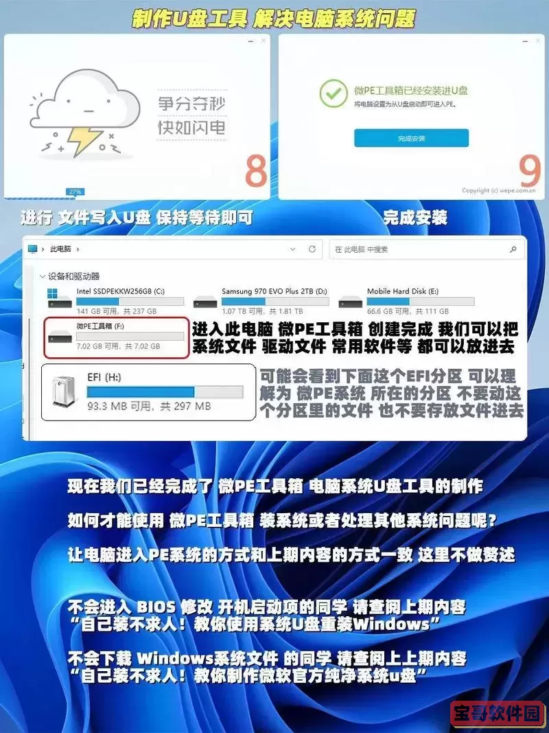 微pe重装win10系统教程图1