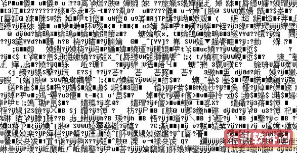 乱码显示的文字究竟是什么？揭秘其背后原因与解决方案图1
