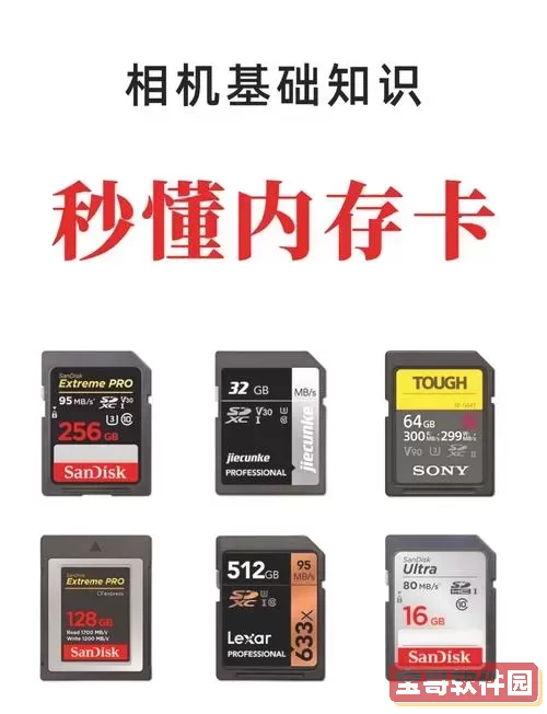 SD卡、SDHC与SDXC区别详解及选购指南图1