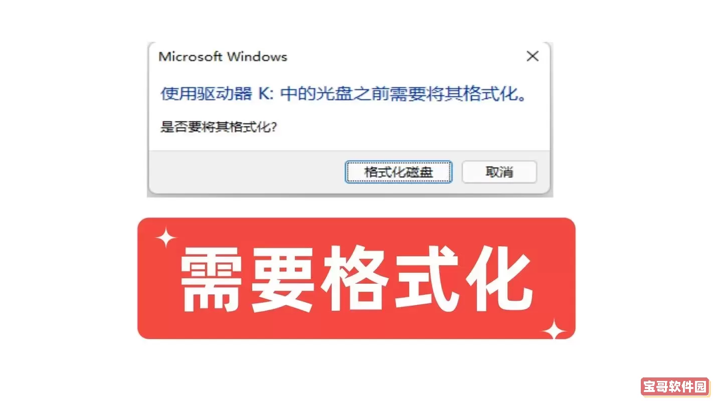 cmd强制格式化u盘图1