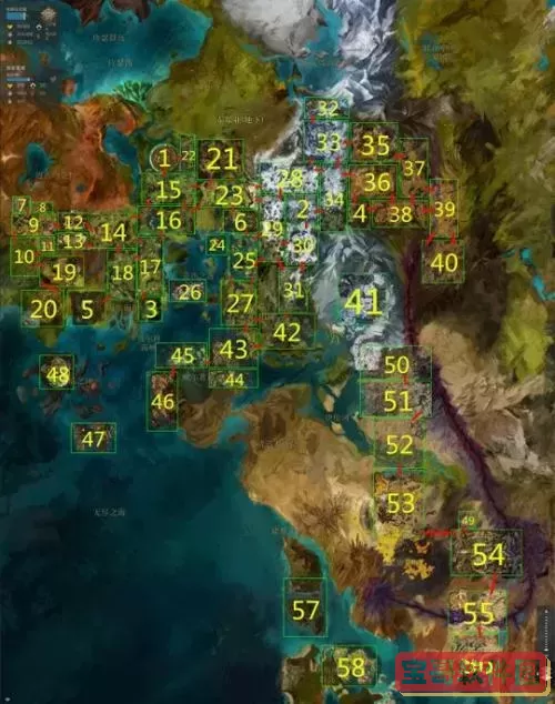 激战2技能大全-激战2各地图技能点图3