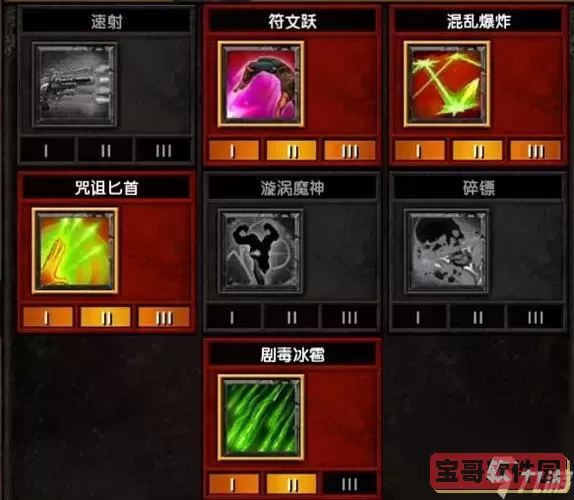 火炬之光2侠客技能加点图1