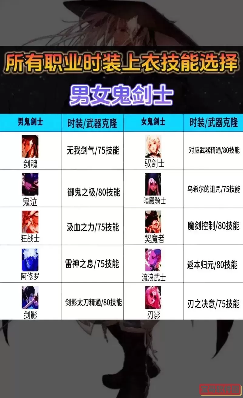 DNF刺客时装上衣技能推荐及最佳改装选择解析图2