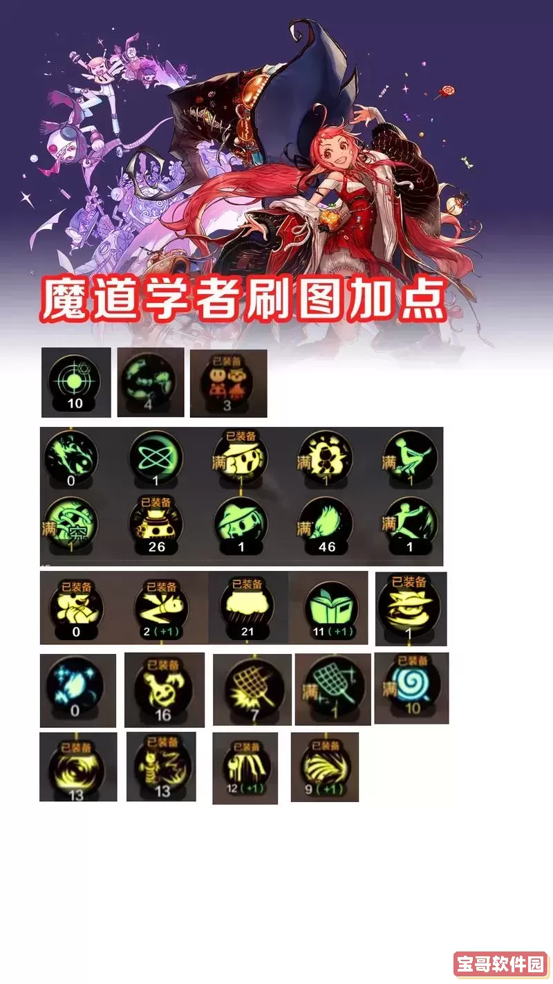 DNF魔道学者110级技能加点攻略，打造最强输出流方案图1