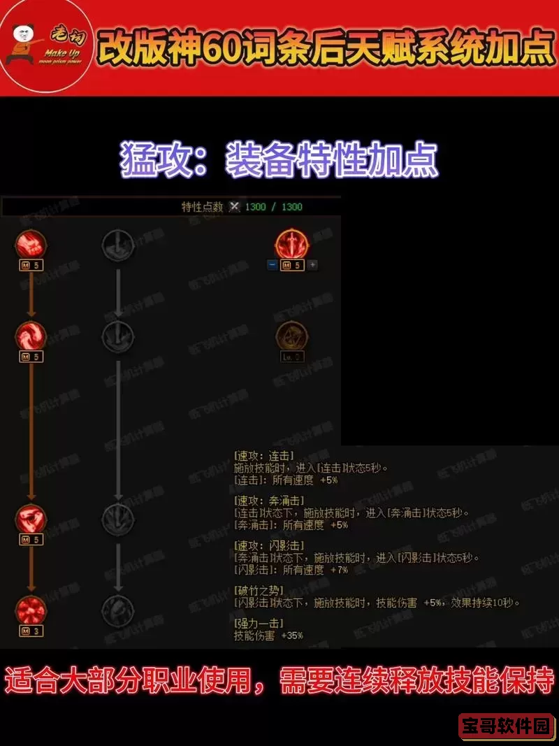 60版本魔神技能加点攻略，最强加点方案详解图1