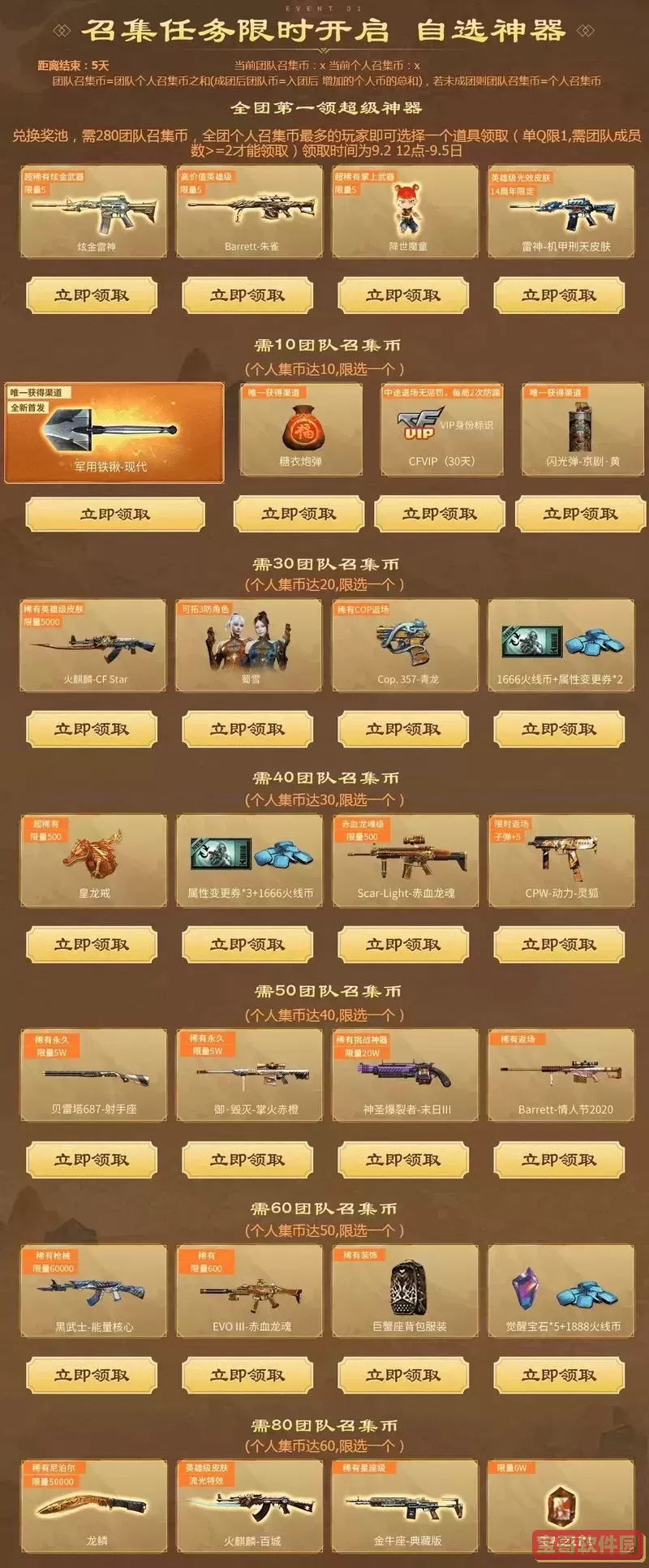 cf手游每日分享在哪里图1