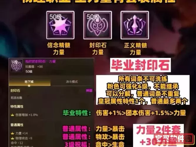 dnf110复仇者护石图1