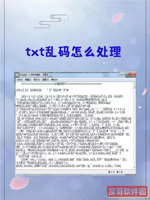 电脑文件出现乱码怎么解决_电脑文件出现乱码怎么办图1