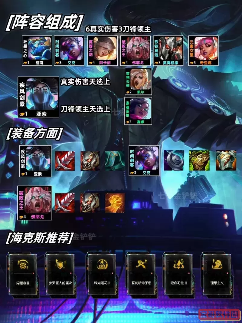 亚索最新云顶出装2024图1