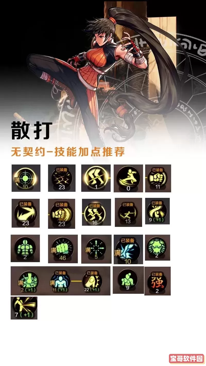 dnf手游65武神加点图3