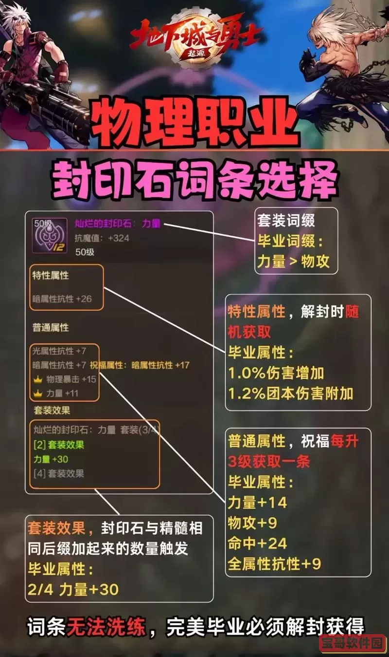 DNF男机械护石符文选择攻略详解与最佳搭配推荐图2