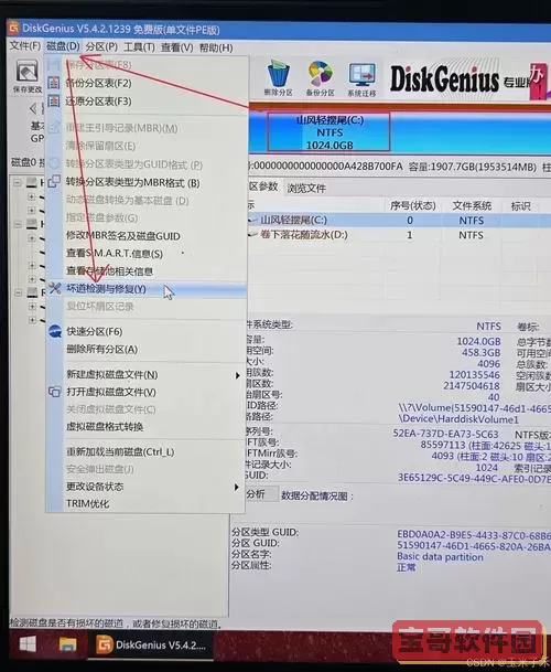 DiskGenius坏道修复靠谱吗？详细解析DiskGenius坏道修复效果与方法图2