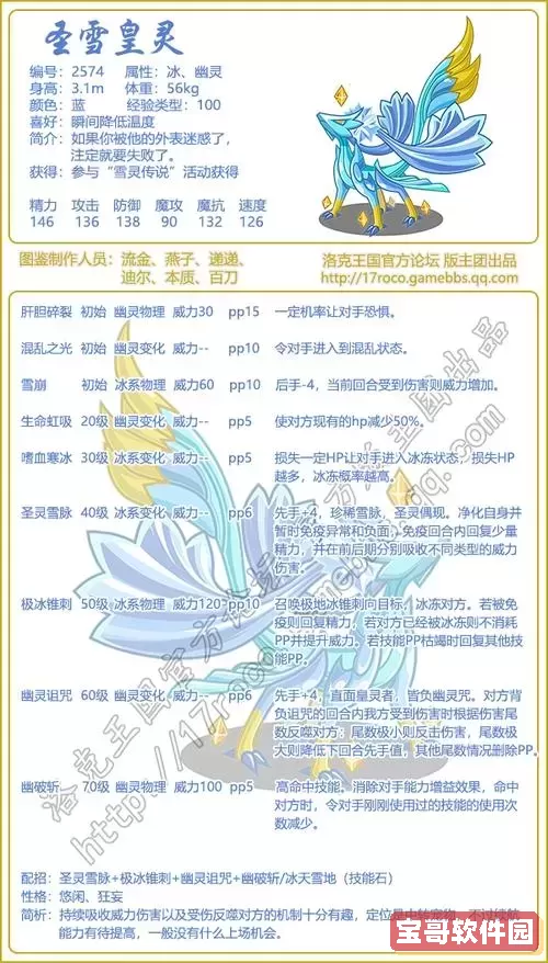 洛克王国雪精灵技能怎么配图1