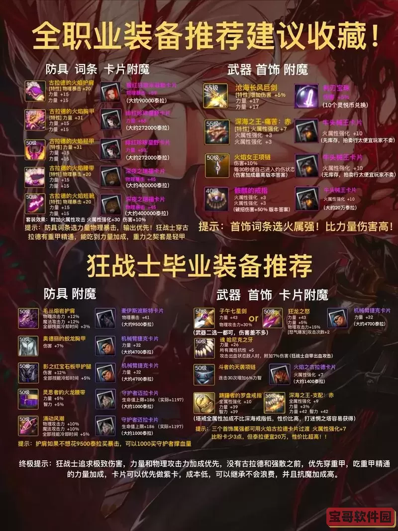 dnf赵云毕业武器排行榜图1
