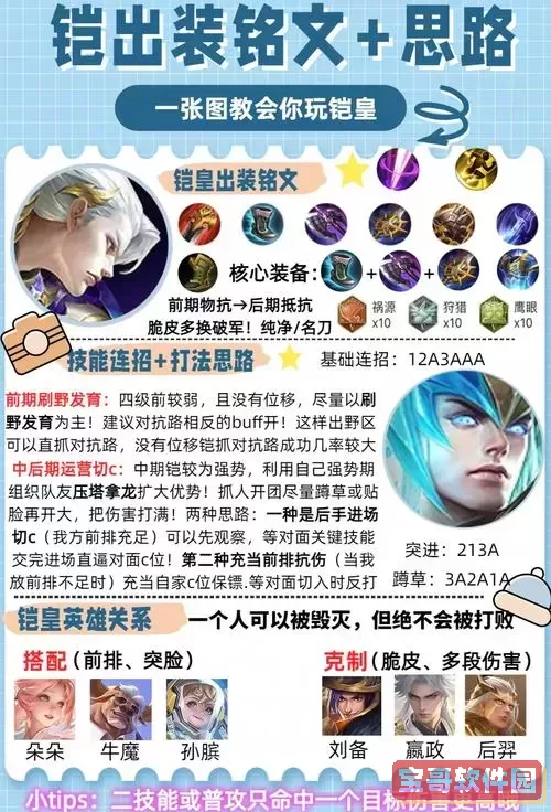 铠的1万暴击最佳出装推荐,实用装备搭配攻略详解图2