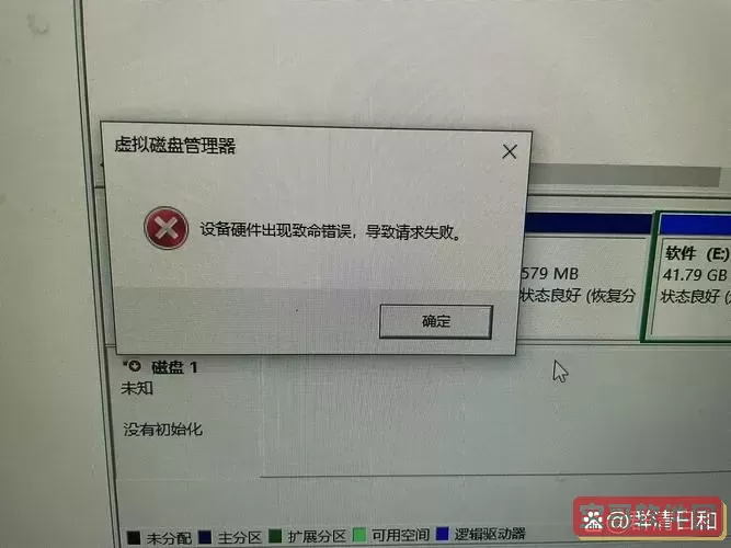 硬盘突然不识别了怎么办图1
