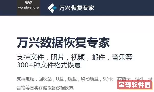 万兴数据恢复专家修复u盘_万兴数据恢复专家32位图2