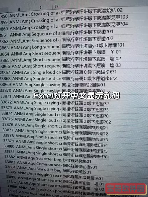 为什么excel会有乱码_excel为什么是乱码图2