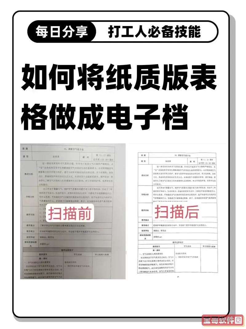怎么把纸质版表格转成excel图2