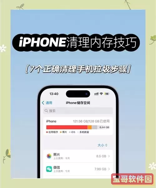 iPhone手机如何有效清理空间，释放更多存储容量图2