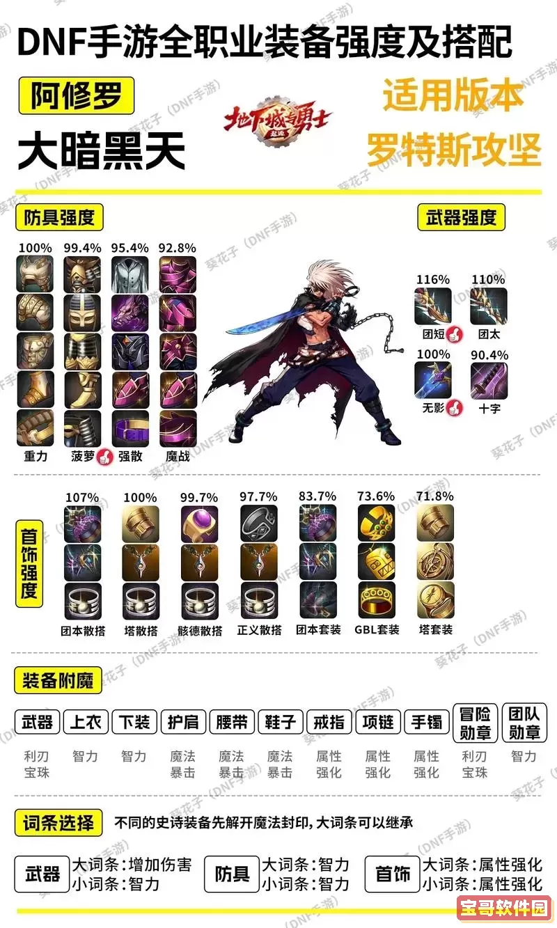 DNF隐夜刺客匿影装备搭配攻略详解图1
