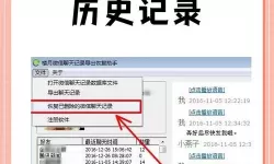 如何有效找回浏览器历史记录及查看位置指南