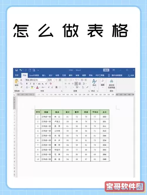 word文档怎样选择一列图1