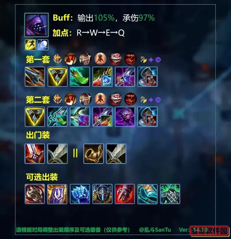 s13伊泽瑞尔出装图1