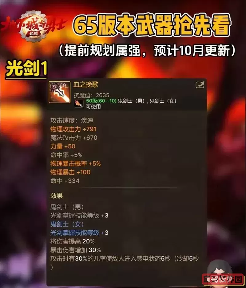 DNF血之挽歌和千年之光哪个更强？详细对比解析图1