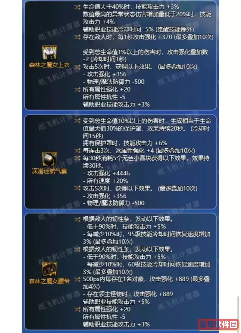 dnf刃影装备推荐图1