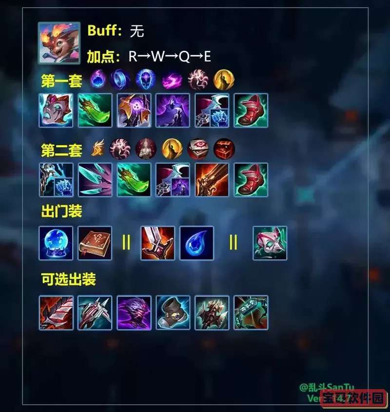 ap流ez出装顺序图3