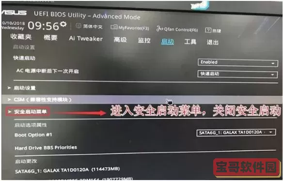 华硕主板bios u盘启动_华硕主板bios怎么设置u盘启动项图1