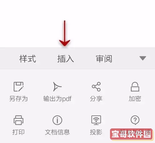 wps怎么在首页前加一页图3