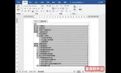 word怎么利用大纲生成目录格式