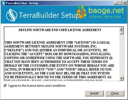 Skyline TerraBuilder Enterpriser(三维地形绘制软件) v7.0.0.707免费版 附安装教程