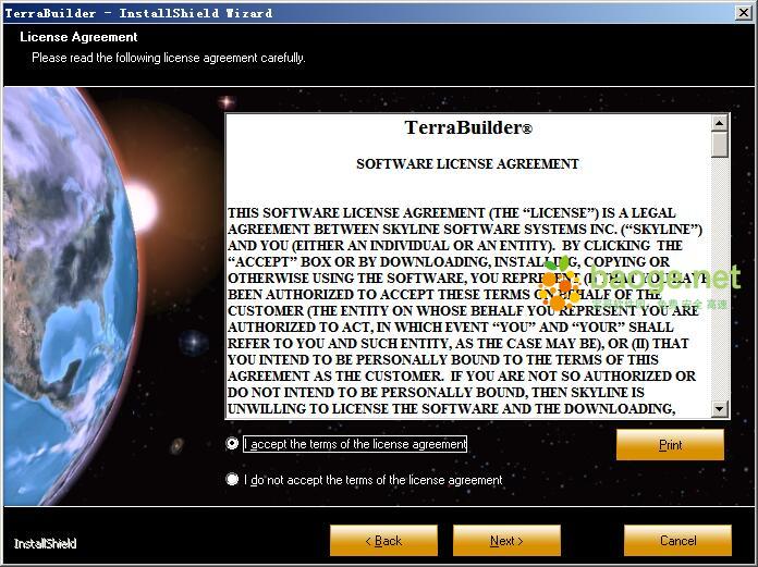 TerraBuilder(三维地形绘制软件)6.5.1官方版 附安装教程