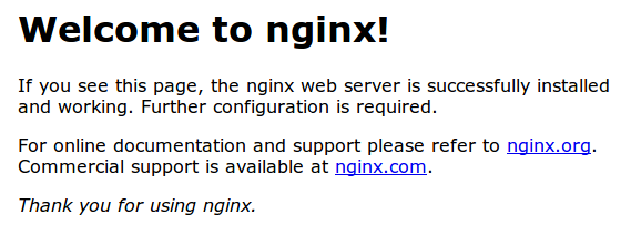 CentOS7 yum安装Nginx Web服务器