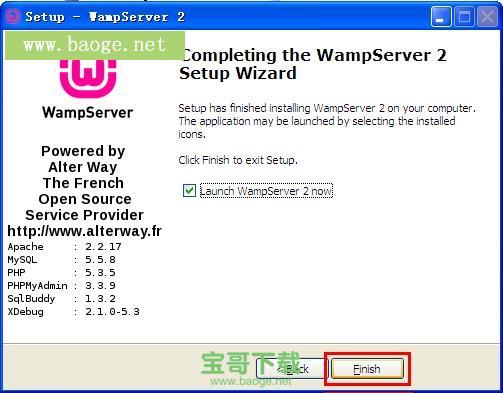 WampServer(php集成环境安装包)  v3.0.6中文版