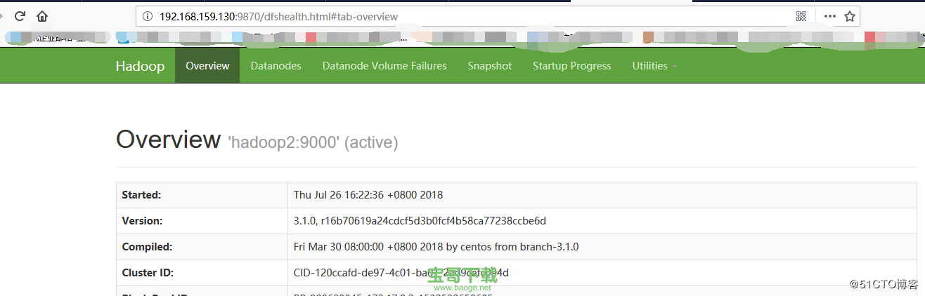 Docker部署Hadoop集群