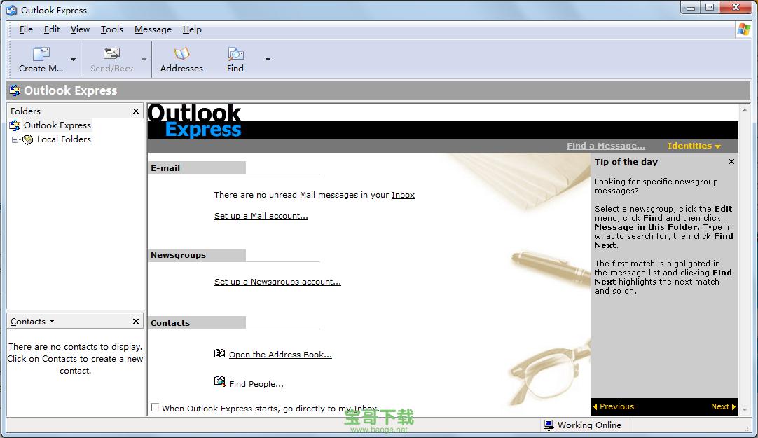 outlook express 6.0中文版