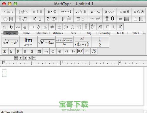 mathtype6.0破解版 (数学公式编辑器) 中文版免费下载