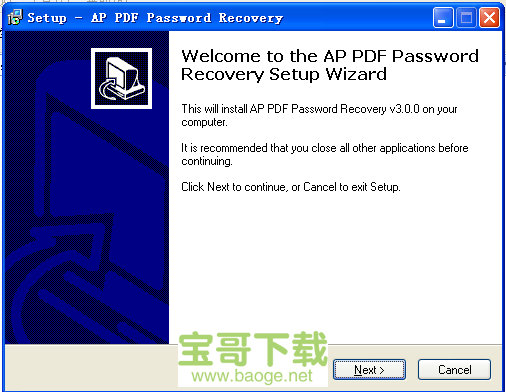 Ap PDF Password Recovery pc版 3.1官方汉化版