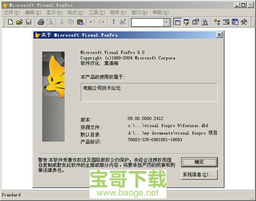 visual foxpro 6.0中文破解版