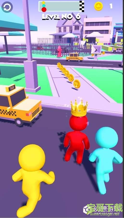交通竞赛跑步3D游戏