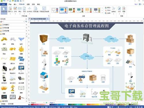 亿图流程图制作软件下载