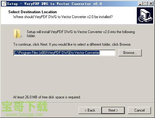 VeryPDF DWG to Vector Converter